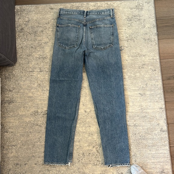 Agolde Blue pinch wasted classic Rip Jean. Size 25 - Picture 4 of 4